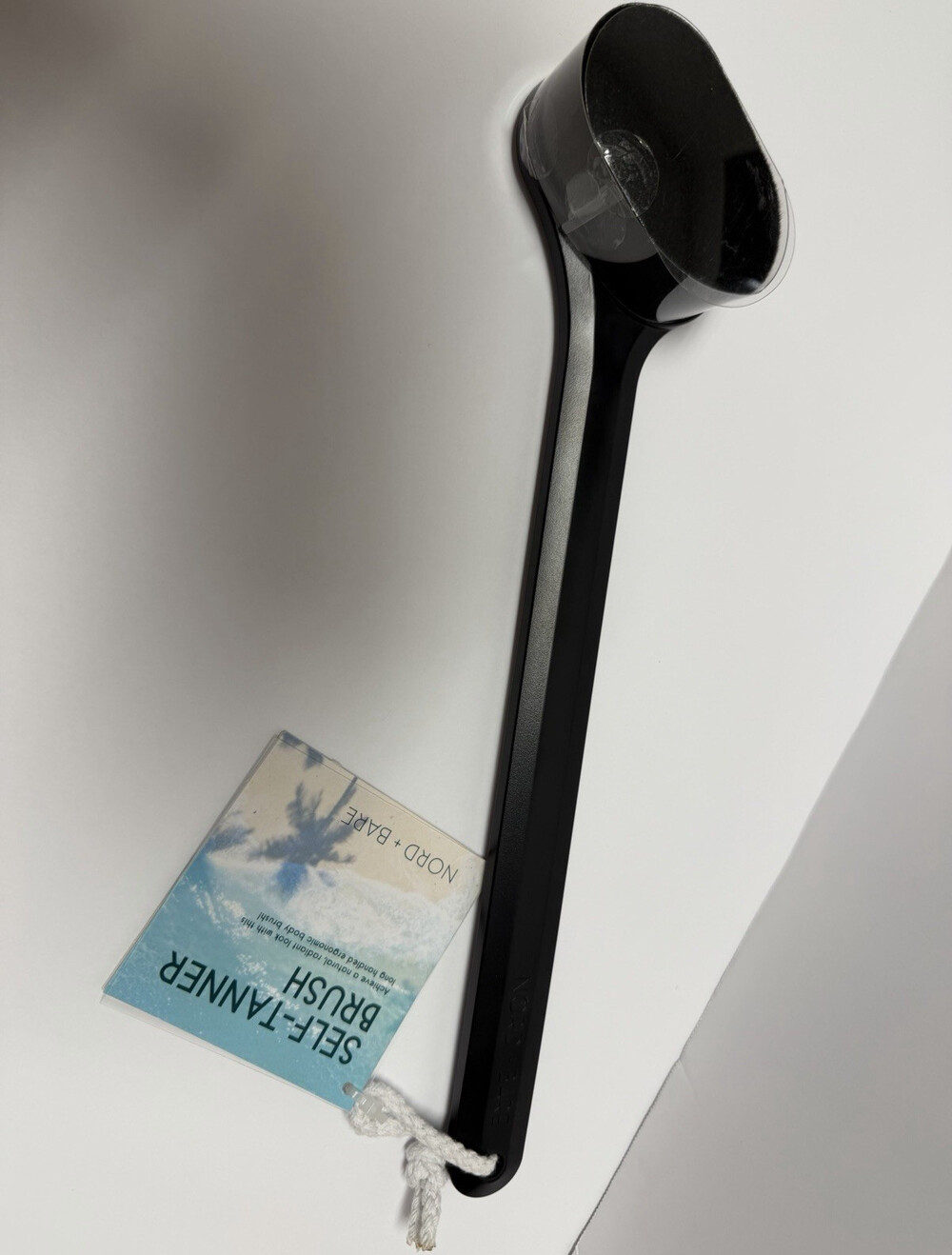 NORD + BARE Self Tanner Back Applicator Brush Long Handle Reusable New